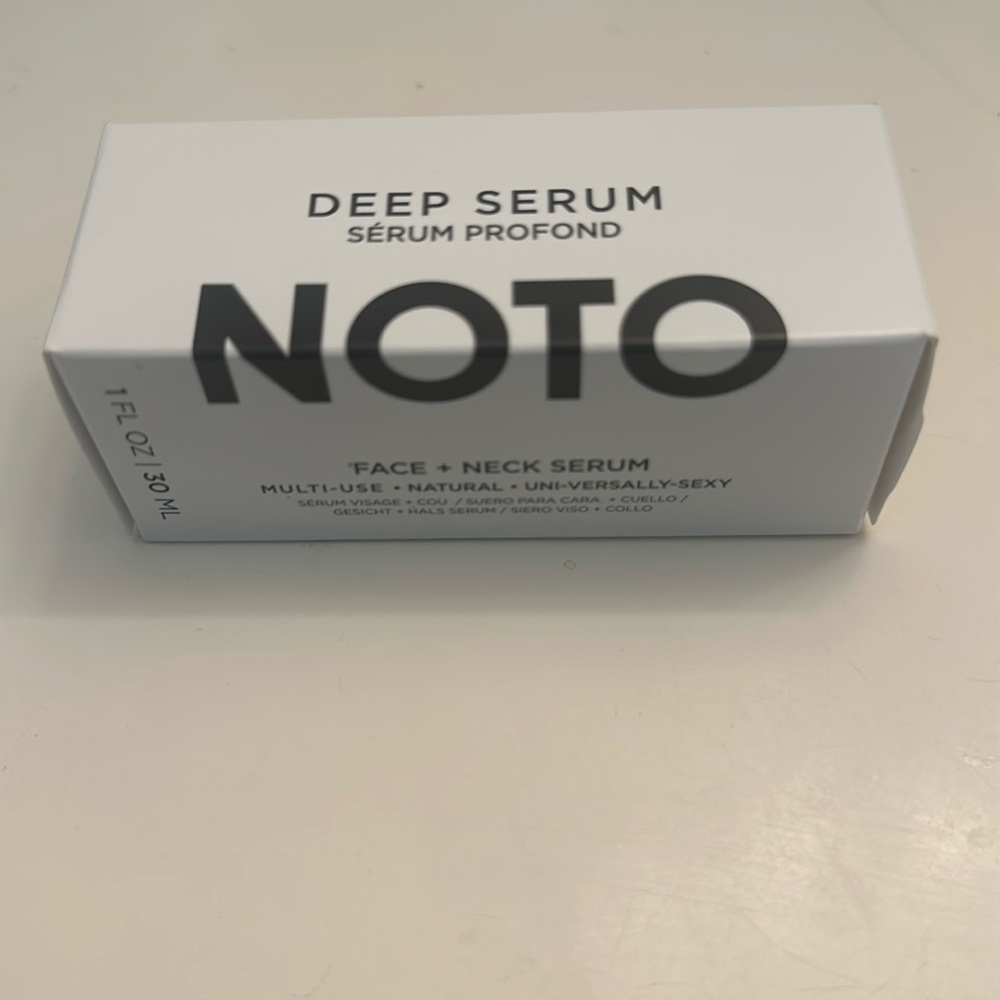 NOTO Deep Serum- Anti-aging serum- 1 fl. oz.